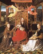unknow artist The Madonna and the Nino enthroned, with the holy Catalina and Barbara Germany oil painting artist